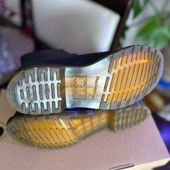 DR. MARTENS 1460 VONDA FLORAL LEATHER LACE UP BOOTS - Picture 7 of 7